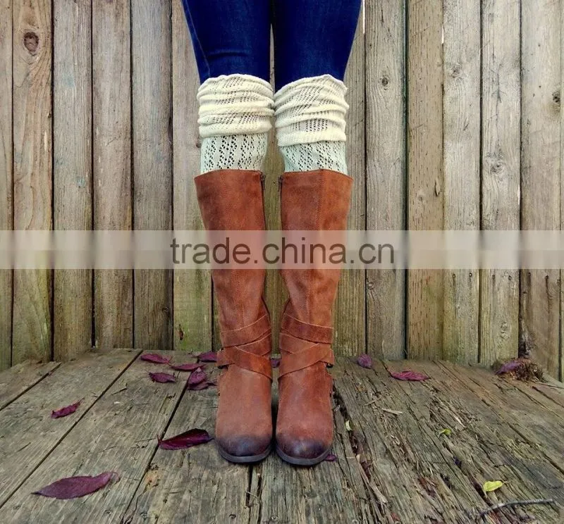 Knit Boot Cuff Cuffs Liner Topper Legwarmer 9 Color Available