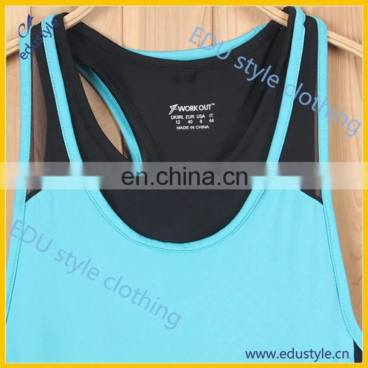 Design Your Own Printing Logo Custom Mens Stringer Tank Top