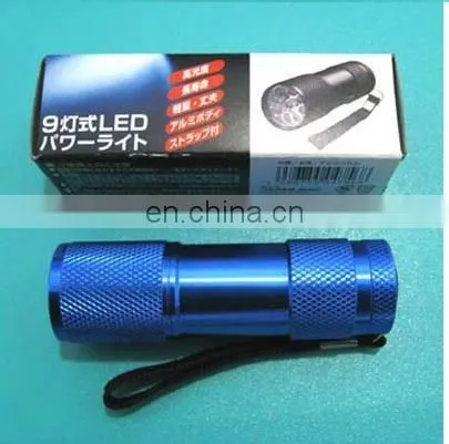 LED aluminum alloy flashlight
