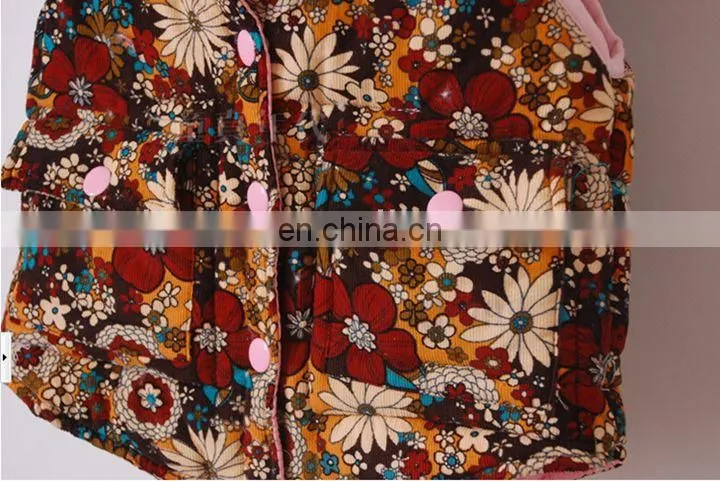 CORDUROY GIRL'S VEST