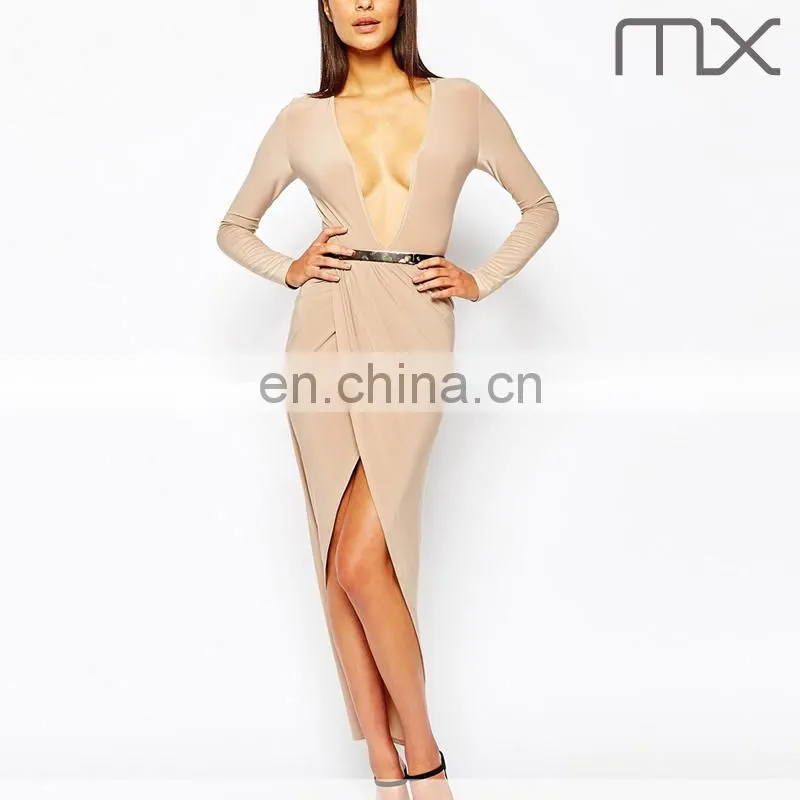 Latest design adult lady girls party dress tall tube women sexy maxi dress sexy short front long back wedding dress