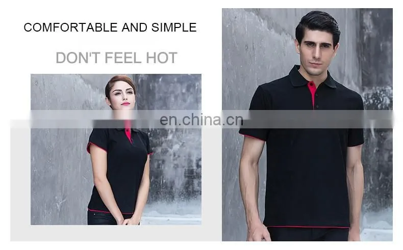 Personalized Custom 100% Cotton POLO Shirt Wholesale T-Shirt with Collar Made from China Manufacturer