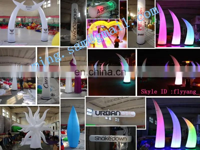 aC---Promotion Price Light Inflatable Pillar For Sale