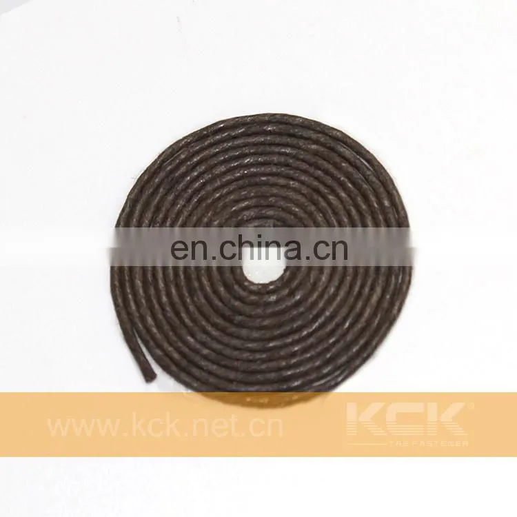 1mm Black/ Brown Thick Waxed Cotton Hang Tag String
