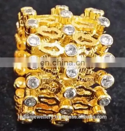 Stretchable Ring jewelery Bracelets manufacturer, brass alloy ring jewellery exporter