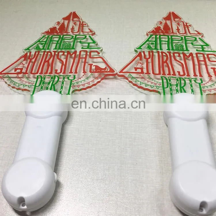 Wholesale price concert promotional colorful flashing LED acrylic stick
