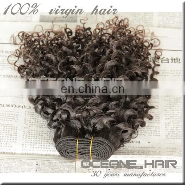Large stock high quality one donor raw unprocessed virgin russian curly hair
