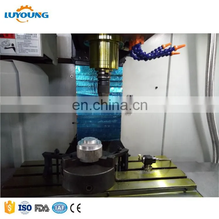 XK7124 small 3 axis conventional milling machine