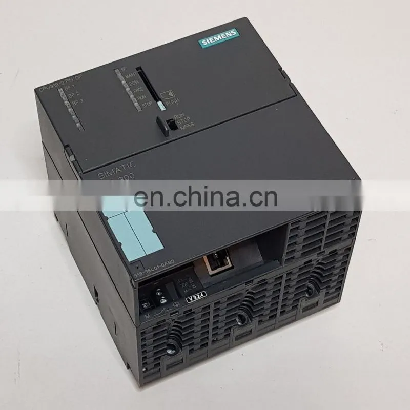 SIEMENS S7-300 Series PLC Controller CPU 6ES7 318-3EL01-0AB0 for flexographic printing machine