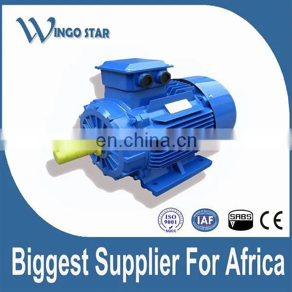 YCT three phase electric motor 4000w with complete copper wire