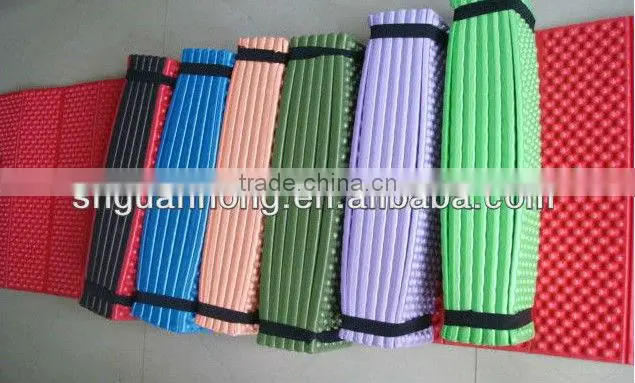 High-Elastic Preying Seat Cushion,Foam Folding Checked Mats