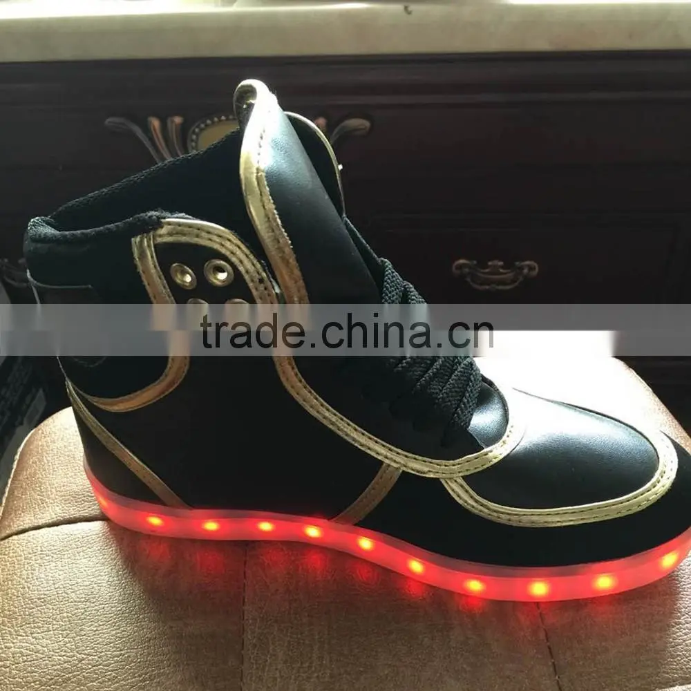 Ultra-affordable price unique design adults LED light up basketball shoes, LED sport shoes, adults running shoes with LED light