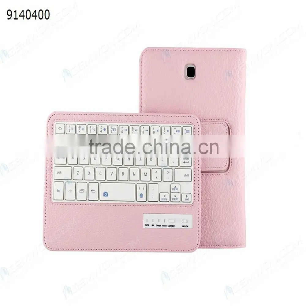 bluetooth keyboard for Samsung TabA 8.0 T350/T351, pink