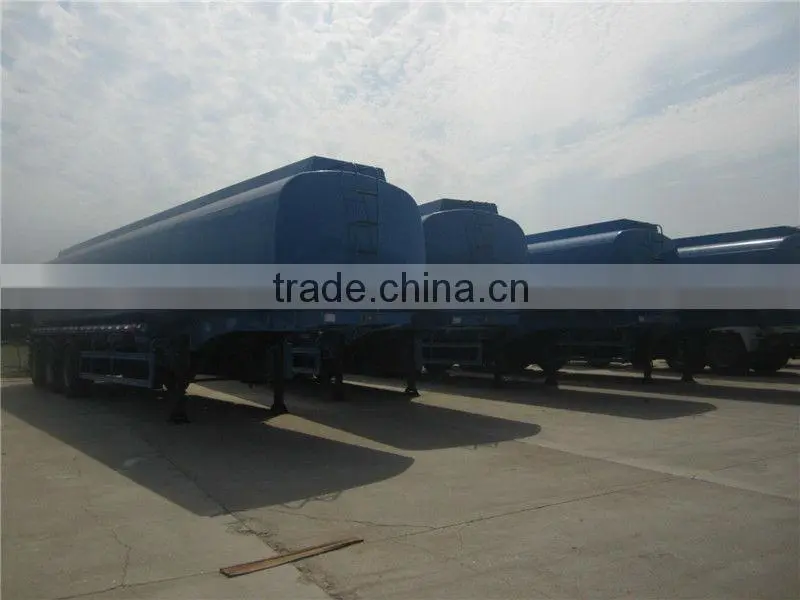 50000liter 3axles fuel tanker semi trailer