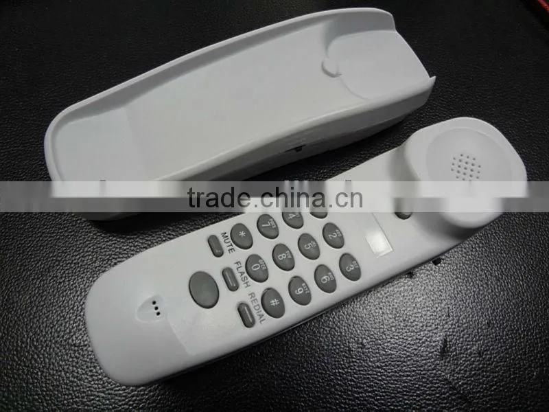 Wall mountable telephone mini phone