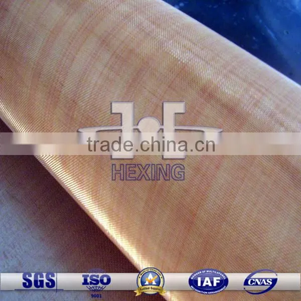Red Copper Wire Mesh Electromagnetic Shielding Mesh