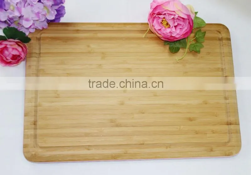 bamboo chopping board with weight bamboo board silicone edage
