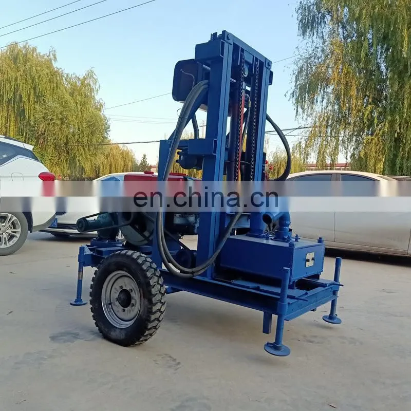 Easy Operate Diesel Water Well Drilling Rig / Water Well Drilling Rig / Water Well Drill Machine