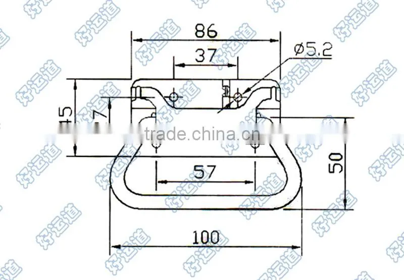 04406S Chest Handle