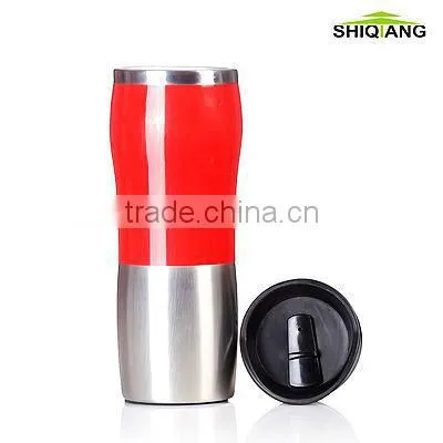 420ml double wall stainless steel travel thermal mug
