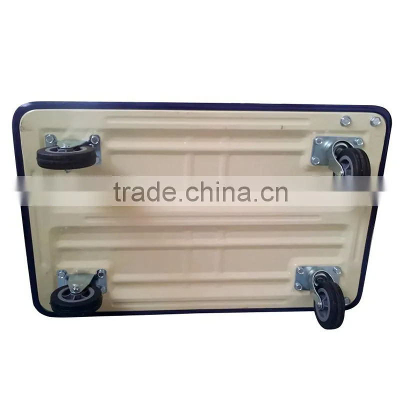 Four-wheeled Platform Trolley Tools Usage Hand Truck foldable