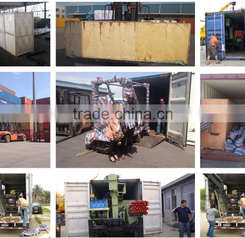 Welcomed in HF130Y Crawler Hydraulic Photovoltaic Solar Spiral bored pile drilling rig