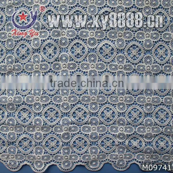Embroidered Swiss Lace Fabric