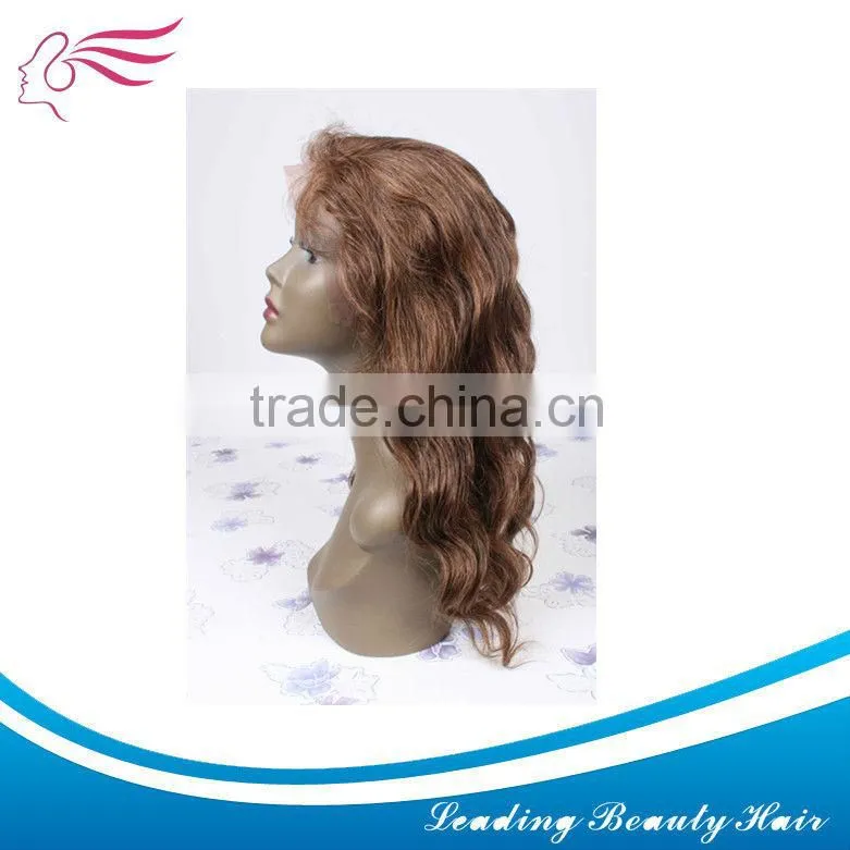 china treating 100% remy Brazilian human stock full lace hair wigs,no tangle, shedding free