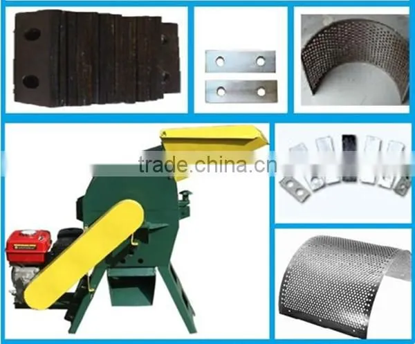 Hot sale small-type straw cutter for wood with factory price for sale