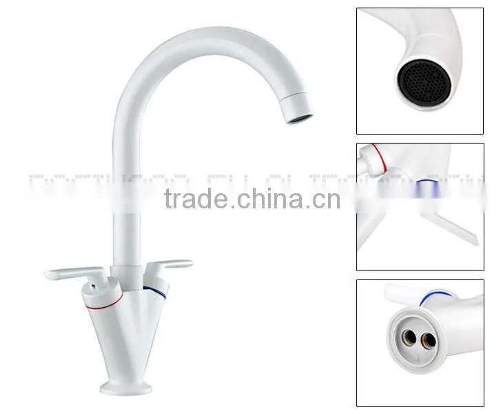 Big Promotion Brass White Surface Door To Door Marketing Product Faucet