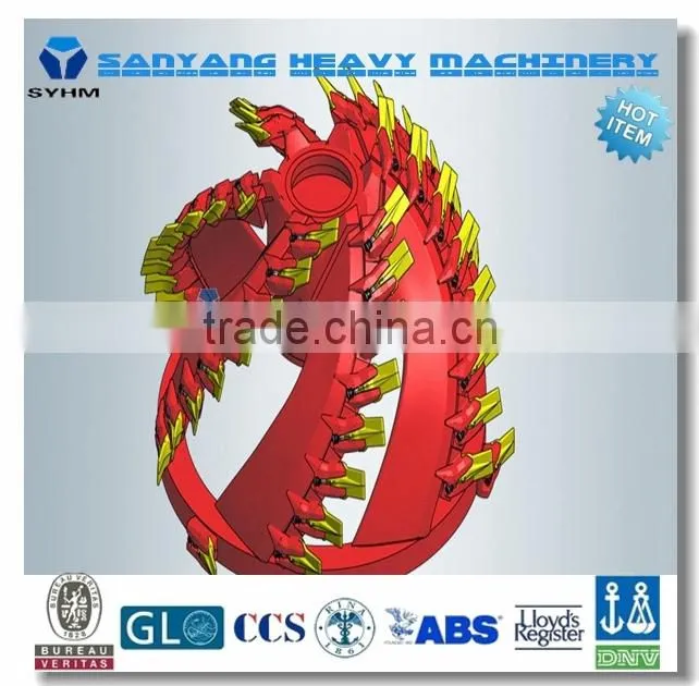 Cutter suction dredging head / Cutter Suction Dredge Cutter Head / Dredge Head