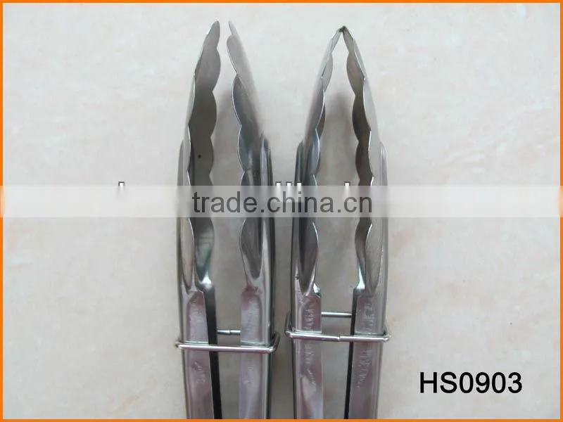 HS0903 9" Stainless Steel Tong