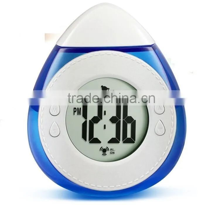 Promotional Latest Technology Smart Water Power Clocks Alarm Magical Clock Digital Display Clocks