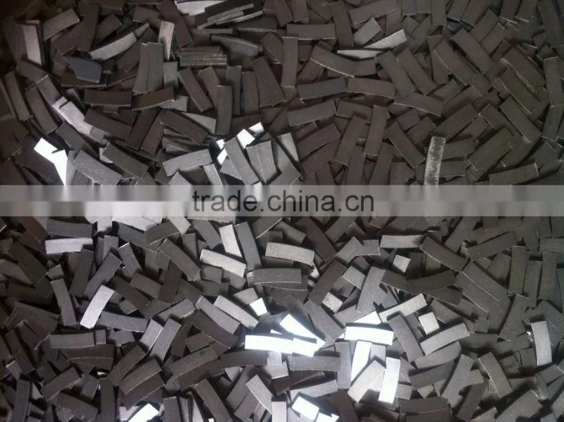 Wide used segments of diamond Arix saw blade segment for stone processing