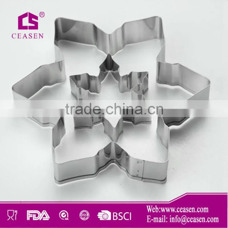 adjustable stainless steel birthday big cookie cutter/cake mold