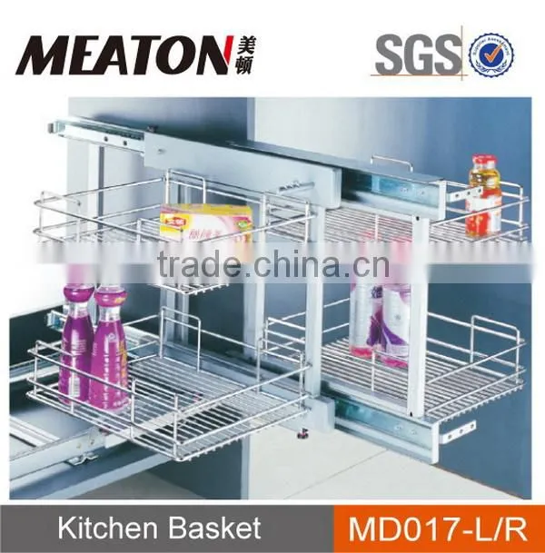 Top quality bottom price high quality kitchen pull out wire basket