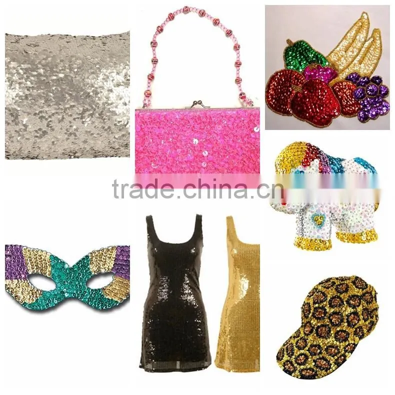 spangle sequin roll trim sequin lace trims for garment accerssories