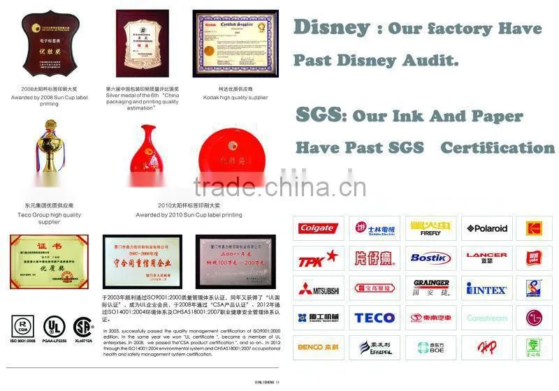 Full color printing handmade greeting card