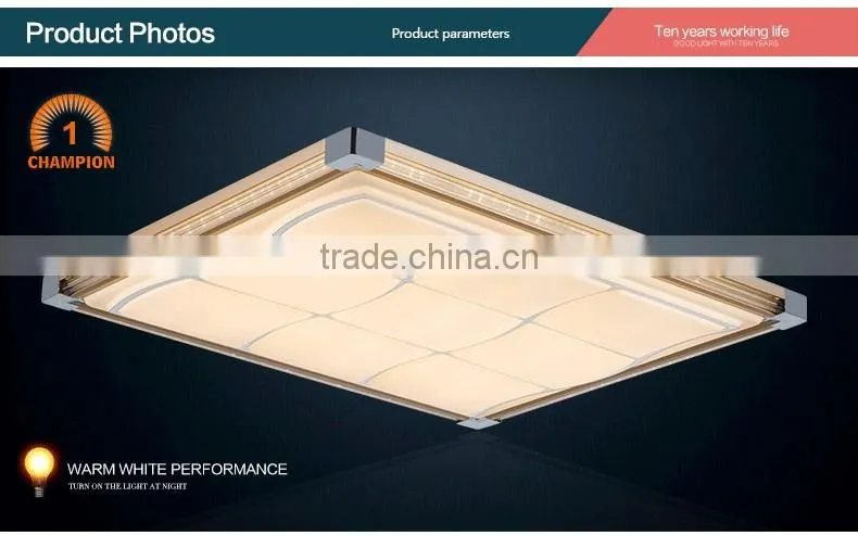 2015 hot sell decorative acrylic ceiling light made in china led ceiling spot light covers