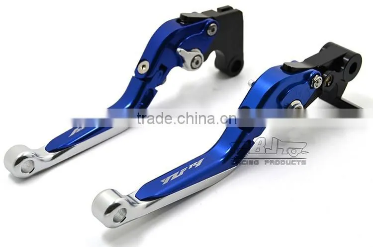 LS-001-R115 Aftermarket Foldable Extendable CNC Aluminum Motorbike Brakes Clutch Levers For Yamaha R1