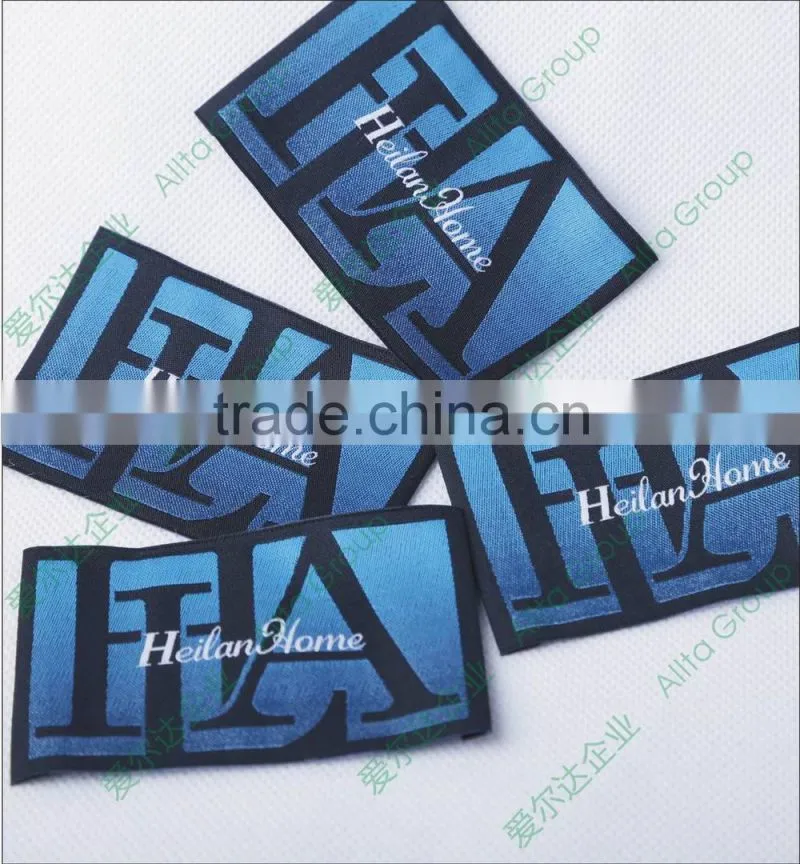 High density and soft custom clothing hang tags fabric