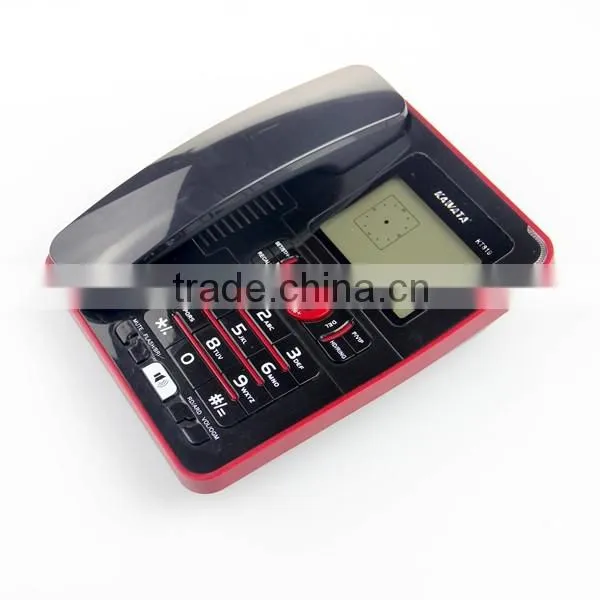 Wholesale wired dual caller id land line phone