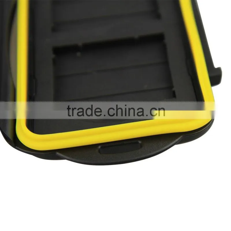 JJC Water-Resistant Anti-shock Memory Card Case for 4 SD and 2CF cards