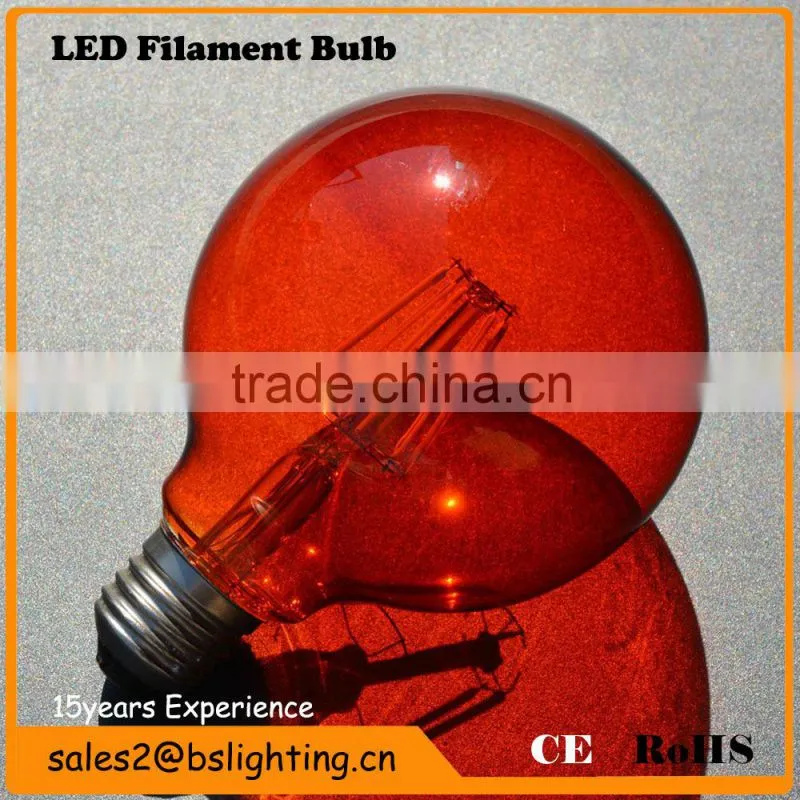 G80 G95 G125 1-8W b22 e14 e27 led filament bulb China supplier