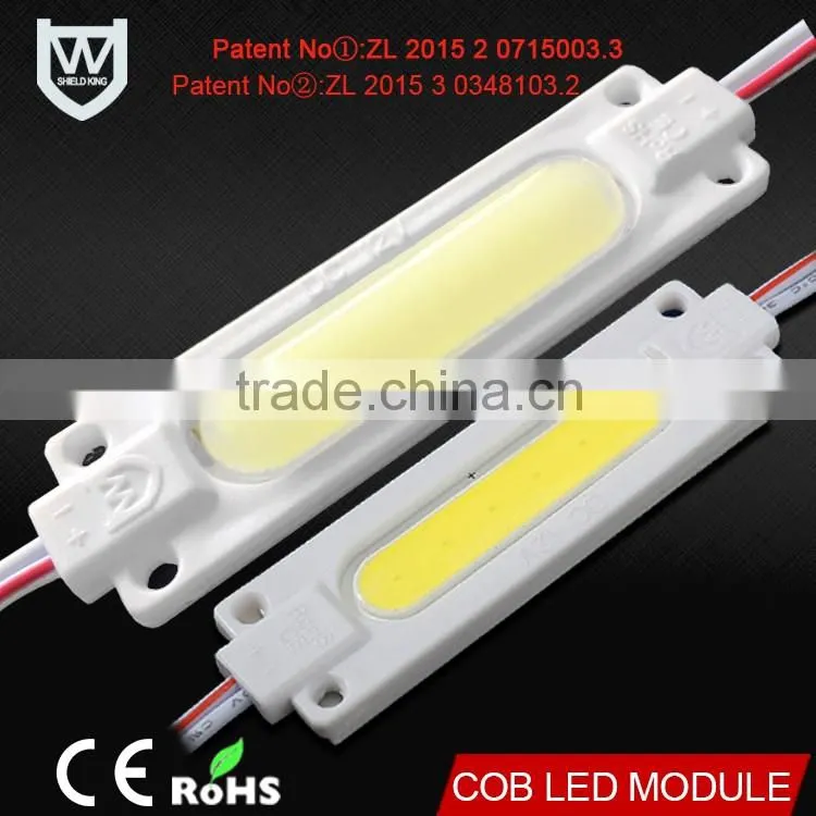 Promotion price new 2w power cob led module with lens ce rohs certification for led lighting signs