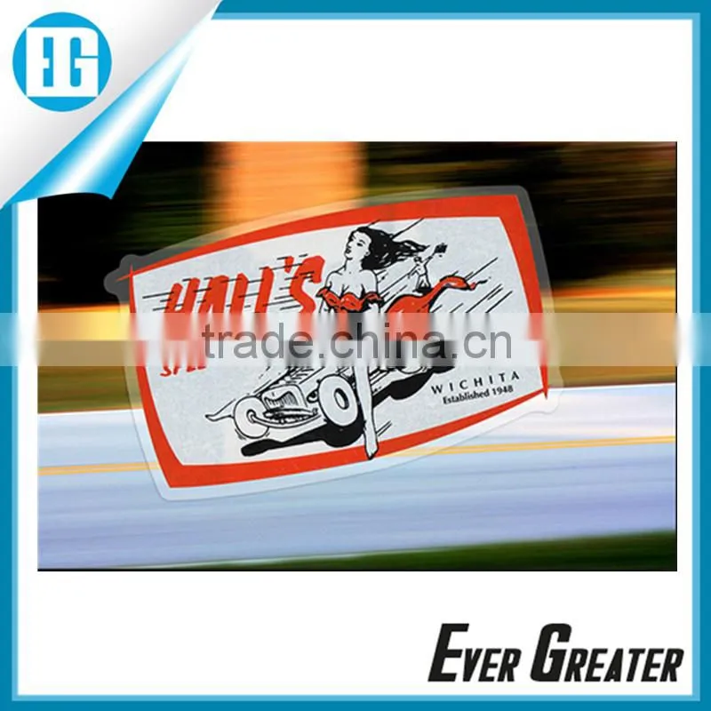 Clear Round Diecut Label vinyl sticker plotter stickers custom beautiful sticker