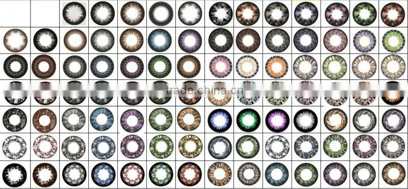 crystal big eyes color contact lens shining contact lenses