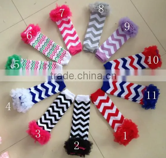 wholesale price ruffed lace leg warmers, baby solid color leggings for girls
