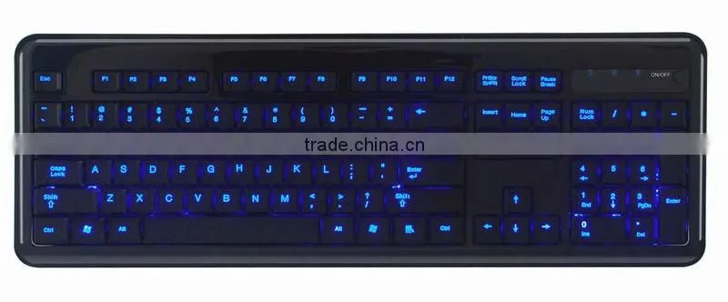 computer mini keyboard with LED light