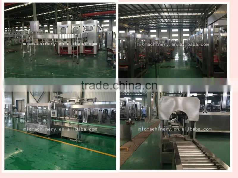 MIC-18-18-6 small filling machine 5000-6000BPH with CE